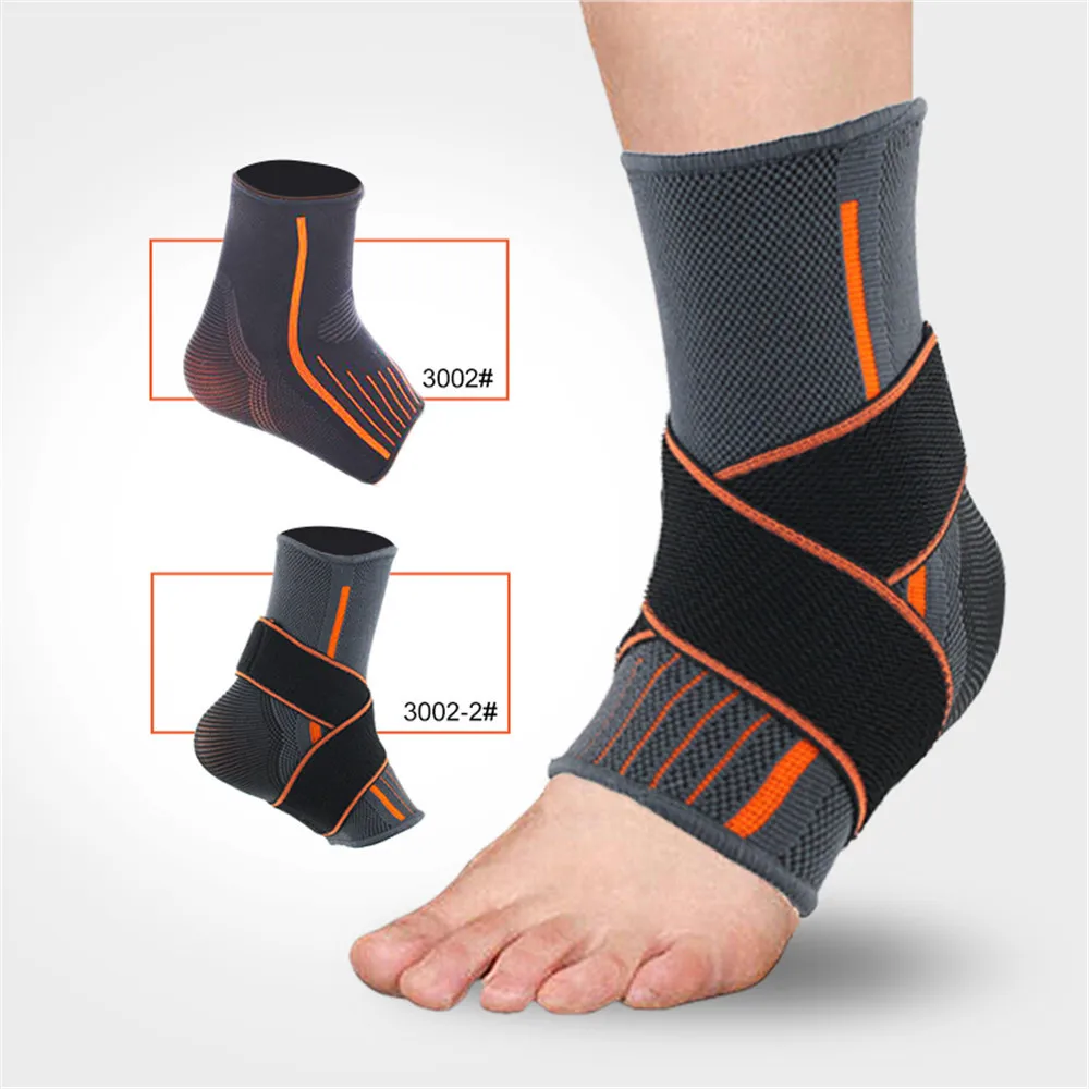 

Ankle Support ђяжелиели для ног tobilleras Sport Safety Adjustable Elastic Ankle Movement Protection Ankle Support Brace S/L